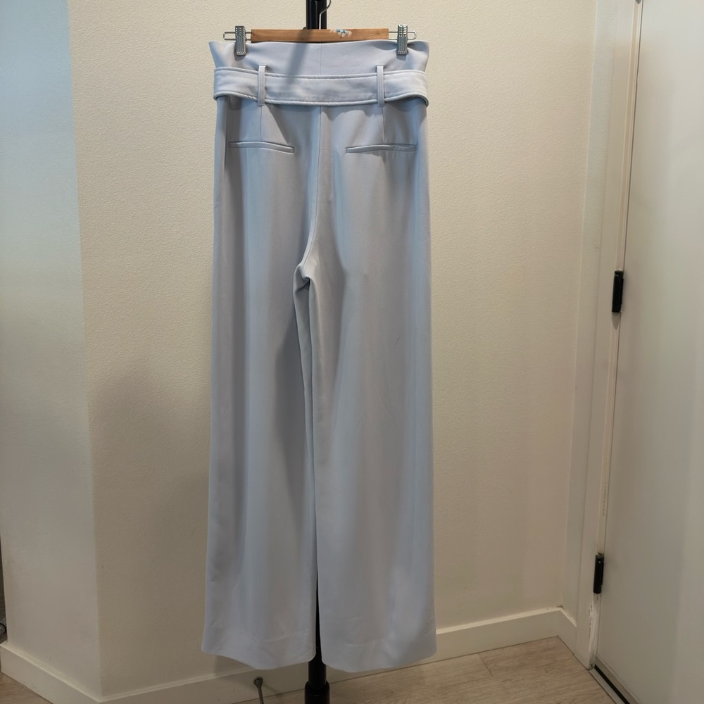 Babaton Aritzia Jermaine Paper Bag High Waist Wide Leg Pants Size 8 - Picture 2 of 8